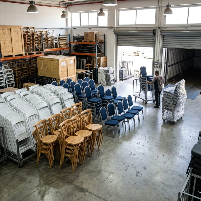 השכרת כסאות - דוגמה להשכרת כסאות - כל מה שחשוב לדעת לפני שמתח...